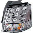 Passenger Side, Outer Tail Light, with Bulb, Halogen, Clear Lens, CAPA CERTIFIED