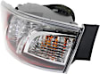 Passenger Side Tail Light, with Bulb, LED, Clear Lens, Sedan