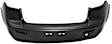 Rear Primed Bumper Cover, Without Turbo, Except Evolution/Sportback Models, CAPA Certified
