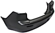 Rear Primed Bumper Cover, Without Turbo, Except Evolution/Sportback Models, CAPA Certified