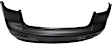 Rear Primed Bumper Cover, Without Turbo, Except Evolution/Sportback Models, CAPA Certified