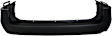 Rear Primed Bumper Cover, Without Rocker Molding Holes