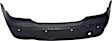 Rear Primed Bumper Cover, Without Sport Package
