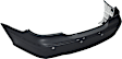Rear Primed Bumper Cover, Without Sport Package