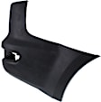 Rear, Passenger Side Bumper End, Primed Plastic