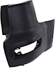 Rear, Passenger Side Bumper End, Primed Plastic