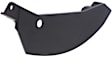 Rear, Passenger Side Bumper Trim, Textured Black