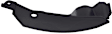 Rear, Passenger Side Bumper Trim, Textured Black