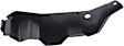 Rear, Passenger Side Bumper Trim, Textured Black