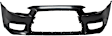 Front Primed Bumper Cover, Evolution Model