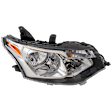 Passenger Side Halogen Headlight, With bulb(s), OE Replacement, CAPA Certified