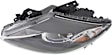 Driver Side Headlight, without Bulb, HID/Xenon, Clear Lens, 6 Cyl., 3.7L Engine