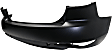 Rear Primed Bumper Cover, CAPA Certified