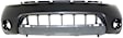 Front Primed Bumper Cover, With Molding Holes, CAPA CERTIFIED