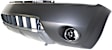 Front Primed Bumper Cover, With Molding Holes, CAPA CERTIFIED