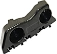 Front, Driver Side Bumper Bracket, Side Cover