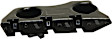 Front, Driver Side Bumper Bracket, Side Cover
