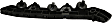 Front, Passenger Side Bumper Bracket