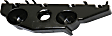 Front, Passenger Side, Upper Bumper Bracket, Side Bracket
