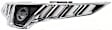 Grille, Chrome Shell with Painted Black Insert, 6 Cyl., 3.5L Engine, CAPA CERTIFIED
