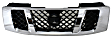 Grille Assembly, Chrome Shell With Textured Black Insert