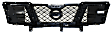 Grille Assembly, Chrome Shell With Textured Black Insert