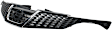 Grille, Painted Black, 4 Cyl., 1.6L Engine, CAPA Certified