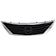 Grille, Textured Gray, 4 Cyl., 1.6L Engine, CAPA CERTIFIED