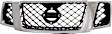 Upper Grille Assembly, Chrome Shell with Black Insert, CAPA CERTIFIED