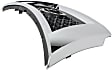 Upper Grille Assembly, Chrome Shell With Black Insert
