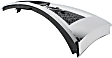 Upper Grille Assembly, Chrome Shell With Black Insert