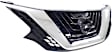 Grille, Chrome Shell with Painted Black Insert, 6 Cyl., 3.5L Engine