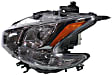 Driver Side Headlight, with Bulb, HID/Xenon, with HID bulb and ballast, 6 Cyl., 3.5L Engine, CAPA CERTIFIED