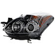 Driver Side Headlight, with Bulb, Halogen, Clear Lens, CAPA Certified