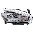 2015 Nissan Murano Platinum 6 Cyl 3.5L - Passenger Side Halogen Headlight, With bulb(s), OE Comparable Finish, CAPA Certified