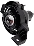 Front, Passenger Side Halogen Fog Light, With bulb(s)