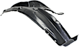 Front, Driver Side, Rear Section Fender Liner