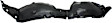 Front, Driver Side Fender Liner CAPA Certified