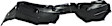 Front, Driver Side Fender Liner CAPA Certified