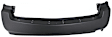 Rear Primed Bumper Cover, Without Sonar Warning System