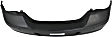 Rear Primed Bumper Cover, Hatchback, For Models Without Sport Package, CAPA CERTIFIED