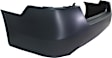 Rear Primed Bumper Cover, Sedan, CAPA CERTIFIED