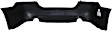 Rear Primed Bumper Cover, Sedan, CAPA CERTIFIED