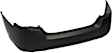 Rear Primed Bumper Cover, 6 Cyl., 3.5L Engine, CAPA CERTIFIED