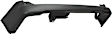 Rear Bumper Cover, Textured, Without Parking Aid Sensor Holes, For S/SV Models