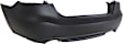 Rear Primed Bumper Cover, For S Model, CAPA Certified