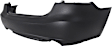 Rear Primed Bumper Cover, For S Model, CAPA Certified