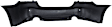 Rear Primed Bumper Cover, Platinum/SL/SR/SV Models