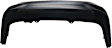 Rear Primed Bumper Cover top, Textured Bottom, Standard Type, For S/SL/Sv Models, CAPA Certified