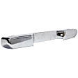 Step Bumper, Chrome Face Bar Only; With pad provision Without mounting bracket(s) CAPA Certified